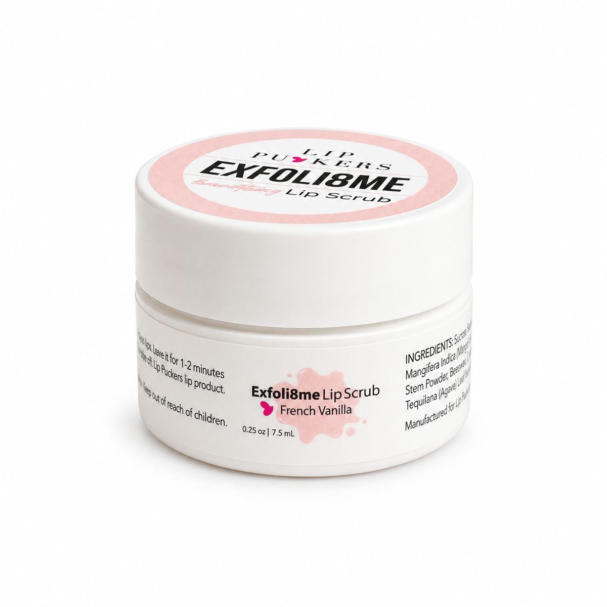 Exfoli8me Mini Gentle Lip Scrub - French Vanilla